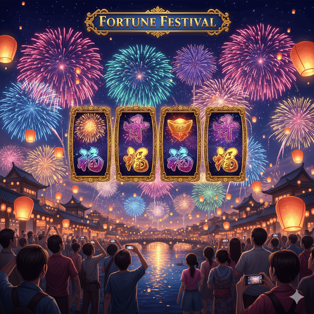 Slot bertema pesta kembang api