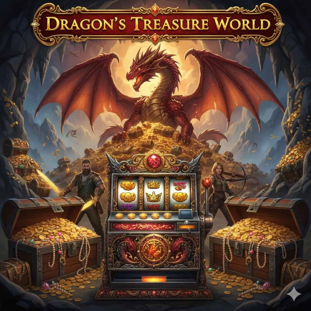 Slot bertema dunia harta naga