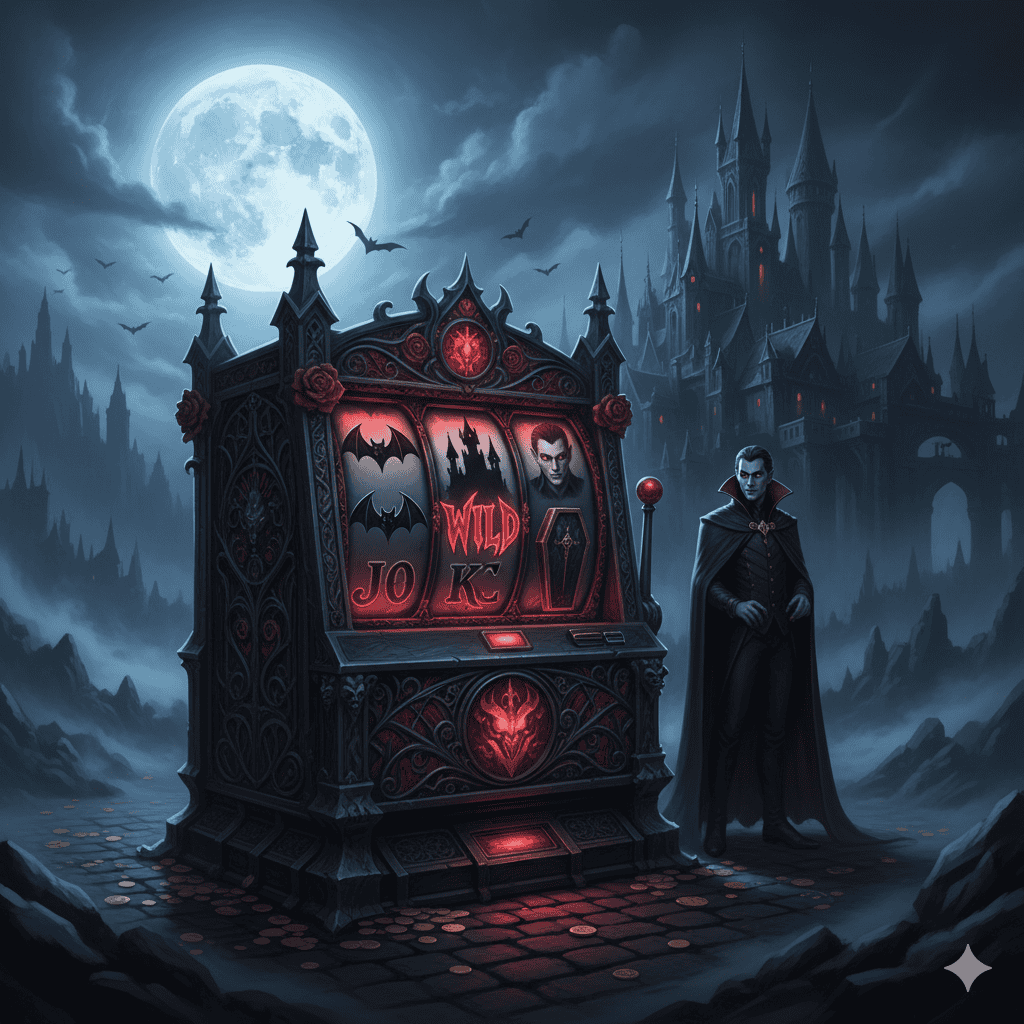 Slot bertema kisah vampir gothic