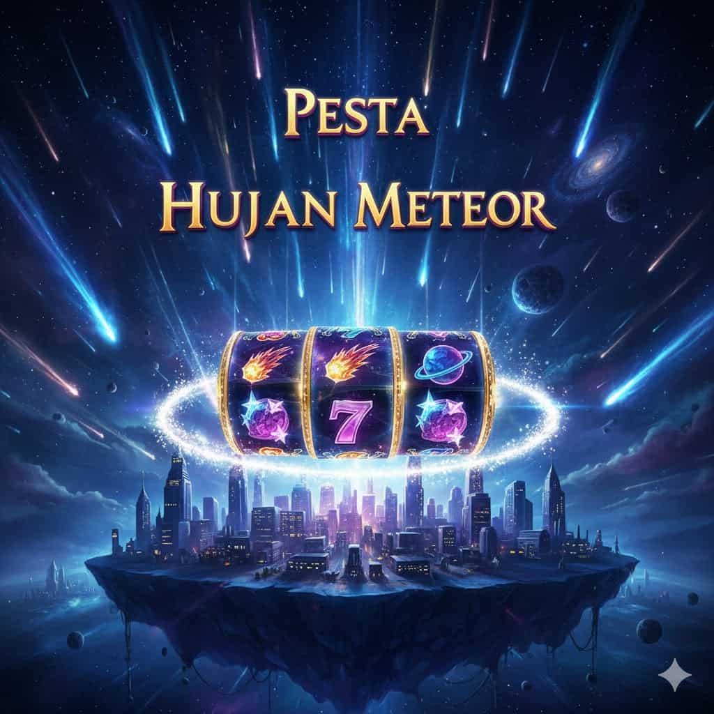 Slot bertema pesta hujan meteor