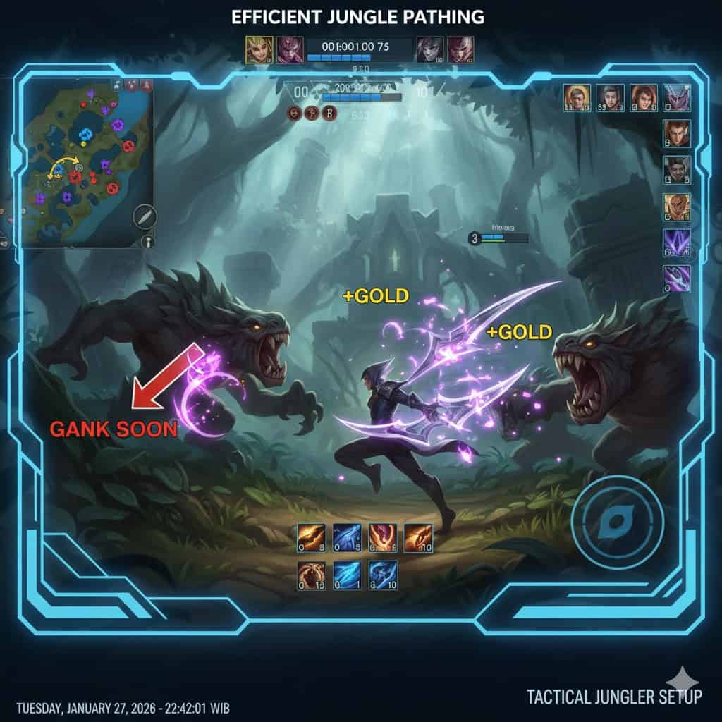 Peran jungler Mobile Legend